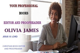 be your christian books editor and proofreader