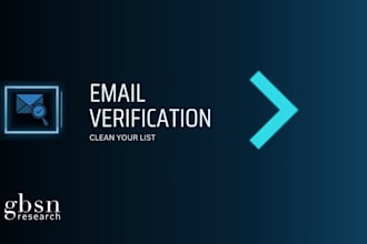 verify your email list and remove invalid emails