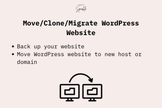 backup and migrate your website