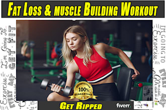 give you a female muscle building and fat loss plan