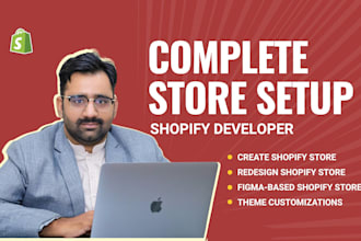 be your shopify developer for store creation