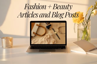 write an engaging SEO article or blog on beauty or fashion