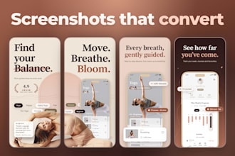 design the best app store screenshots and play store