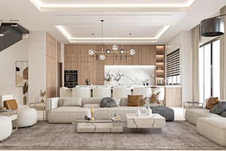 create high quality and realistic 3d interior renders