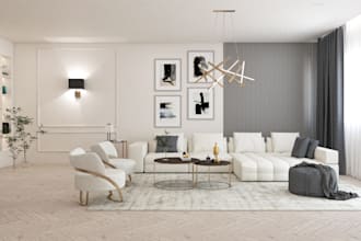 design and render realistic 3d interior, exterior, floorplan