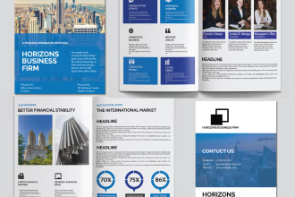 do business brochures, company profile and booklet