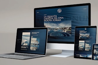 design a creative landing page for your business