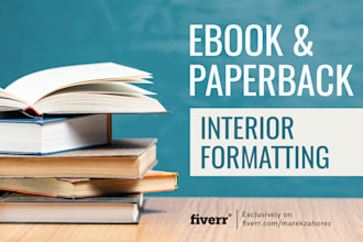 format your ebook and paperback interior