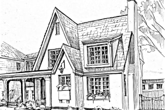 draw a sketch of your  house or building