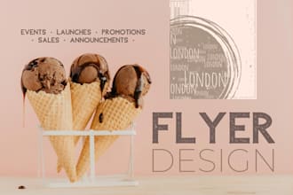 design your promotional flyer