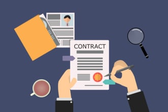 write employment contract, agreement and  nda