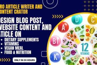 be your food scientist for recipe development, supplement formulation