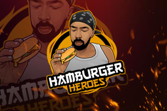 design youtube,gaming,twitch,mascot and avatar logo