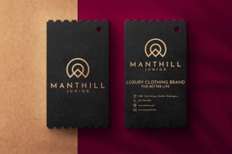 do clean modern and luxury business logo design in 24h