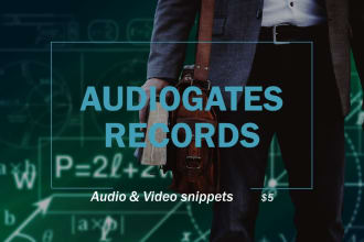 watch, listen and create short clips of your podcasts or interviews