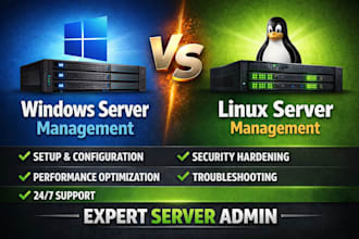 fix your windows and linux servers