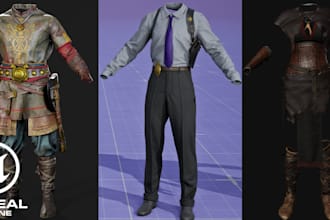 create high quality 3d outfits for your character