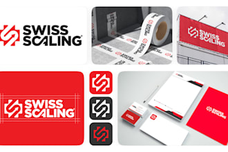 design visual brand identity guidelines style guide with minimalist logo designs