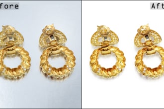 do jewelry retouching service provider