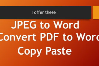convert jpeg to ms word