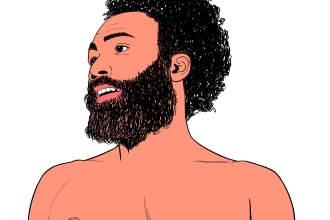 draw cartoon potrait illustration from your photo