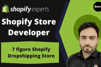 create a branded automated dropshipping shopify store