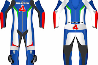 motorbike suit, jacket, pent, gloves