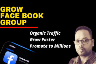 grow facebook group faster