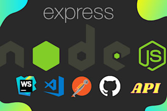 be your javascript, node js developer
