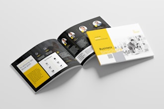 design premium corporate brochures and company profiles