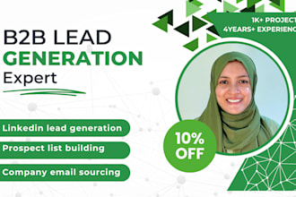do linkedin lead generation and lead list building