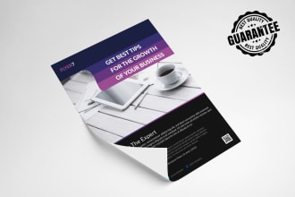 design a highly professional corporate flyer design for you