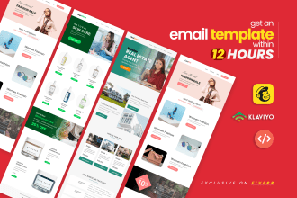 do custom mailchimp newsletter email template and automation