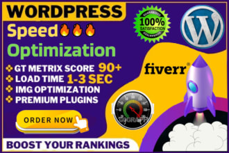 do increase wordpress website speed optimization in 24 hours