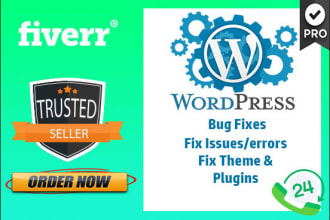 fix wordpress issues, errors, bugs, CSS, wp help