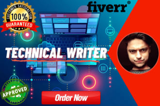 do technical writing on software development and IT issues