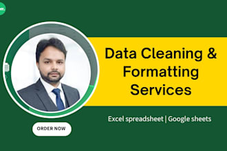 do data cleaning and formatting