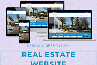 build a real estate investor or listing website for you