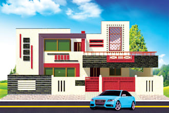 design 3d model on google sketchup and vray