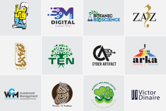 design crypto, modern, minimalist, tech, arabic logo