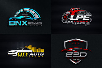 do unique automotive logo design within 24 hours