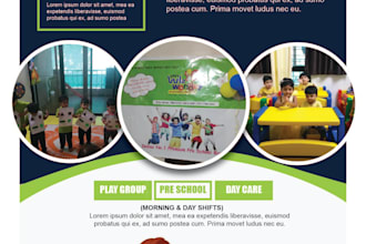 design professional business brochure, standees and flyer