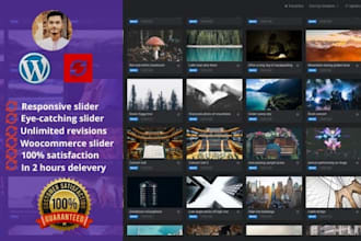 make responsive slider with revolution slider