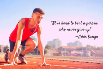 design stunning motivational inspirational  instagram quotes