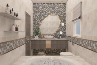 design your apartment, also interior in 3ds max