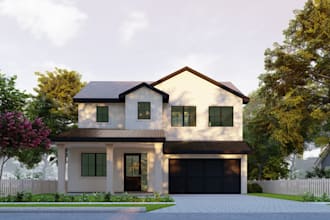do 3d modeling and rendering in archicad and sketchup