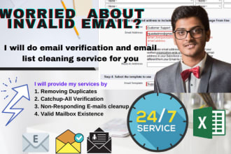 verify email list and scrub valid emails