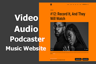 create a fantastic podcast website in day