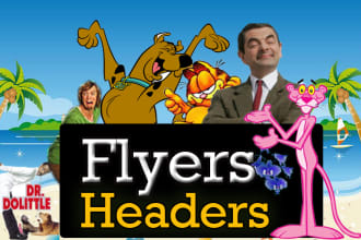 design any Header, Banner, Facebook timeline Cover, twitter Cover, Google+ Cover