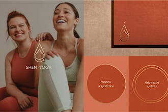 design a logo and brand identity for your business